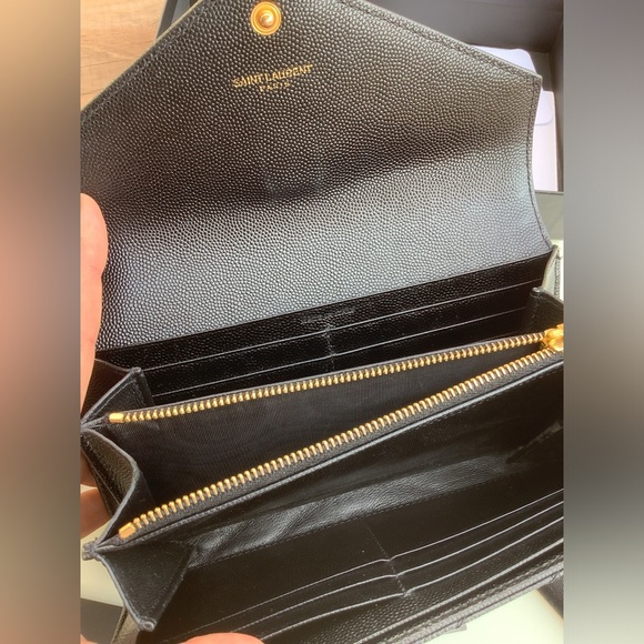 Authentic YSL Envelope wallet ❤️💛🖤 - Picture 14 of 16